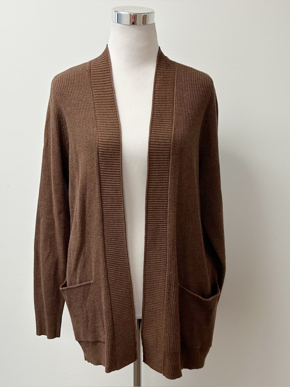 Staccato • Brown Open Cardigan